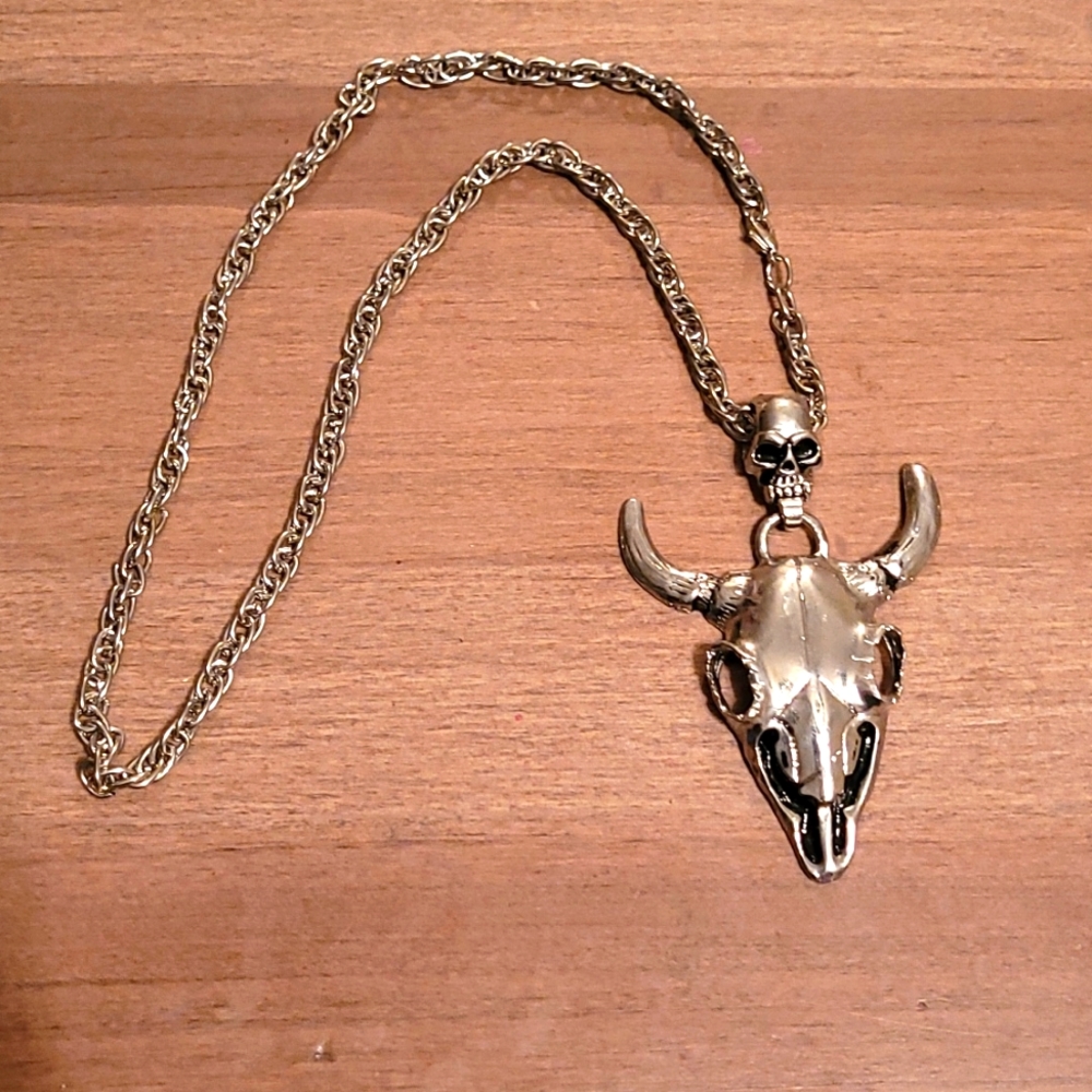 Bull Skull necklace
